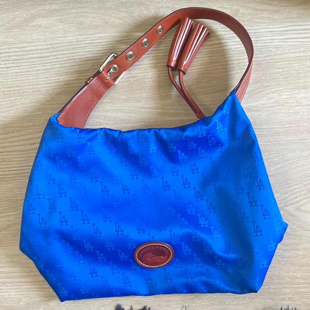 Blue and Brown Dooney & Bourke Shoulderbag
